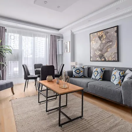 New Sisli - 1gbps Wifi - Ac - Elevator Apartment